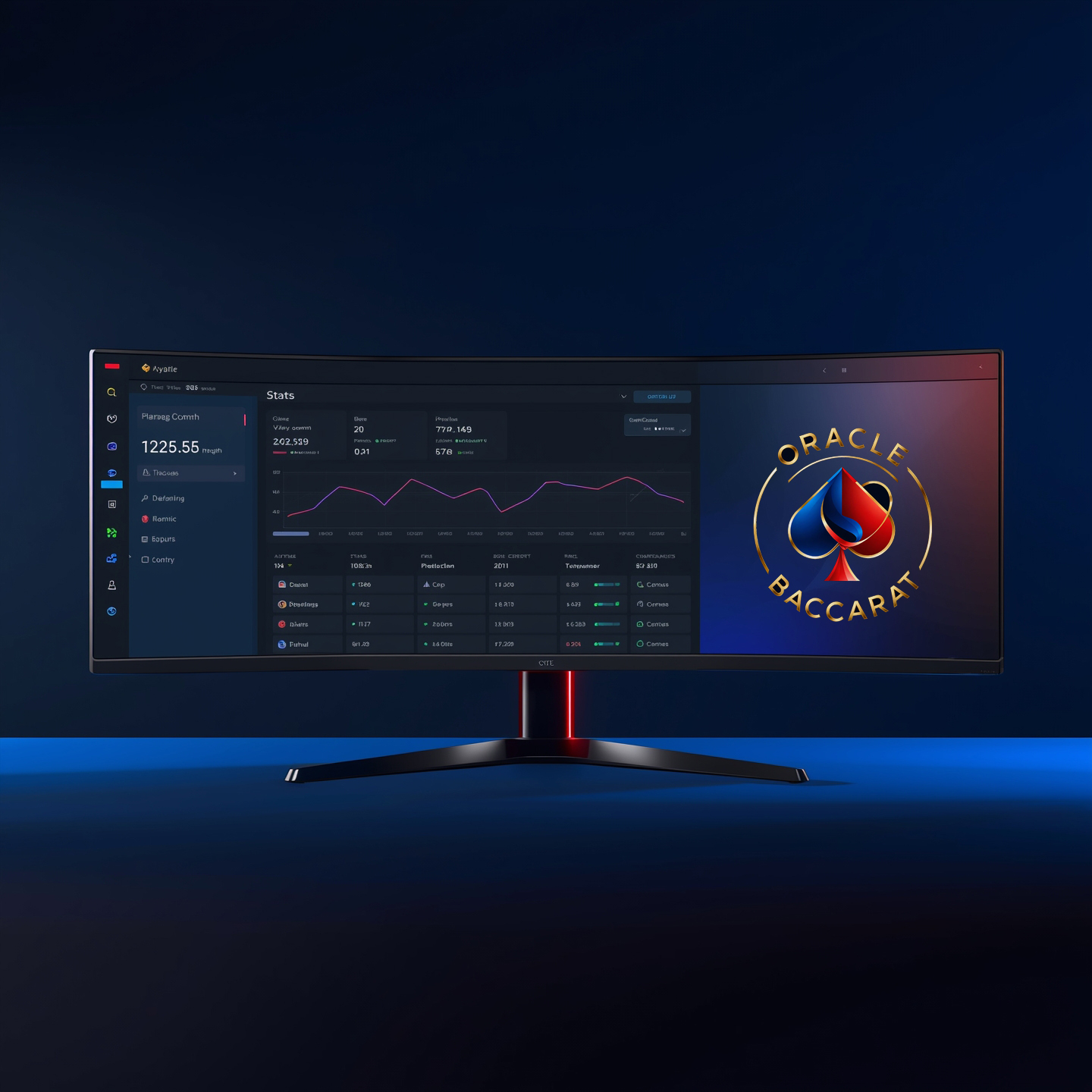 Mockup Oracle Baccarat